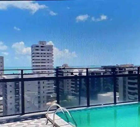Maceió Alugo Suite Em Lindo Apto Beira-Mar Na P. Verde. מראה חיצוני תמונה