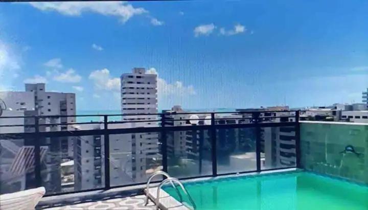 Maceió Alugo Suite Em Lindo Apto Beira-Mar Na P. Verde. מראה חיצוני תמונה